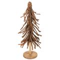 Floristik24 Sapin décoratif en branches de saule sur socle en bois 48 cm
