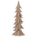 Sapin décoratif floqué en plastique 44 cm brun | Floristik24.fr