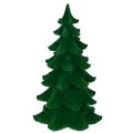 Floristik24 Sapin décoratif en plastique floqué vert 27 cm pour décoration intérieure