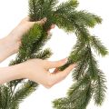 Tenture de sapin artificielle verte 200 cm pour décoration intérieure | Floristik24.fr