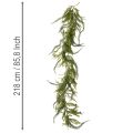 Guirlande artificielle de branches de pin avec pommes de pin pour décoration de l'Avent, 218 cm | Floristik24.fr