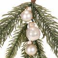 ProductNameDeux branches de sapin artificielles avec mini-boules blanc champagne, 46 cm/ProductName

ProductDescription<h2>Branche de sapin artificielle avec mini-boules pour décorer la maison</h2>
<p>Ce lot comprend deux branches de sapin artificielles d | Floristik24.fr