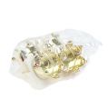Photophore couronne or Ø4.8cm 4pcs | Floristik24.fr