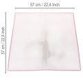 Film floristique rose imperméable découpée 57 cm pour bouquets – Lot de 20 pièces | Floristik24.fr