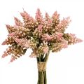 Floristik24 Jacinthe de raisin jacinthe artificielle rose 28cm 12pcs en botte