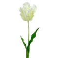 Floristik24 Tulipe factice blanche 70 cm
