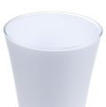 Floristik24 Vase &quot;Fizzy&quot; Ø28.5cm H45cm blanc, 1pc