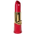 Floristik24 Vase décoratif en forme de rouge à lèvres pour fleurs artificielles à longues tiges, 38 cm