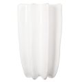 Vase en céramique blanche