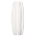 Vase en céramique blanche
