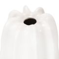 Vase en céramique blanche