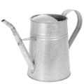 Floristik24 Arrosoir décoratif galvanisé, métal gris, style vintage, 1,7 L, H 23 cm, idéal pour les décorations florales et les jardinières élégantes.