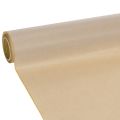Floristik24 Rouleau de papier ciré brun pour aliments et fleurs 70 cm x 5 m