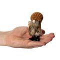 Set de 3 figurines lutins avec barbe et bonnet en feutre, 10 cm, multicolore pour décoration intérieure | Floristik24.fr
