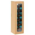 Boules de Noël en verre mat et brillant 4 cm bleu opale, 24 pièces | Floristik24.fr