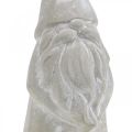 Floristik24 Figurine décorative elfe en béton Père Noël gris H18.5cm