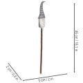 Figurines décoratives lutins en bois et tissu sur piquet 46 cm 6 pièces | Floristik24.fr