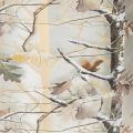 Photophore en verre motif branches intérieur doré 12 cm | Floristik24.fr
