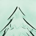 Photophore en verre turquoise