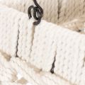Lanterne suspendue, décoration estivale, macramé H35,5 cm L19 cm | Floristik24.fr