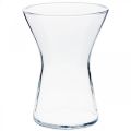 Floristik24 Vase X-verre clair Ø14cm H19cm