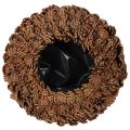 Vasque ronde en pommes de pin