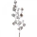 Floristik24 Branche de Noël branche décorative branche cône enneigée 72cm
