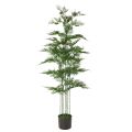 Floristik24 Kunstpflanze bambou vert 132 cm avec pot noir pour décoration intérieure