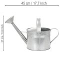 Arrosoir vintage en zinc, 27 cm - jardinière pour jardin et terrasse, pot de fleurs en métal | Floristik24.fr