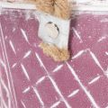 Zinc violet effet vintage avec