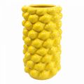 Floristik24 Vase citron vase jaune citron décoration été Ø15cm H30cm