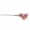 Floristik24 Branche de clématite artificielle rose avec paillettes 46cm