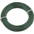 Floristik24 Fil Aluminium Ø2mm Vert Pétrole Rond 480g