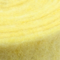 Floristik24 Ruban feutre jaune clair 15cm 5m