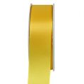 Floristik24 Ruban cadeau et décoration 50m jaune