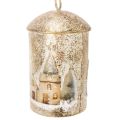Cloche décorative en métal
