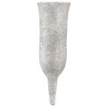 Vase funéraire en polyrésine motif ange à brancher H29cm | Floristik24.fr