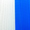 Floristik24 Rubans de couronne moiré bleu-blanc 100 mm