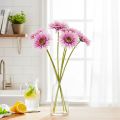 Fleurs artificielles Gerbera violet 47 cm - Lot de 6 | Floristik24.fr