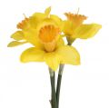 Floristik24 Jonquilles artificielles fleurs en soie jonquilles jaunes 40cm 3pcs
