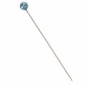 Épingles à tête perle turquoise Ø6mm 65mm 100 pièces | Floristik24.fr