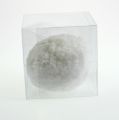 Floristik24 Boule de neige avec paillettes 14 cm