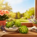 Kunstplantes succulentes vertes en ensemble de 4 pour décoration de vase ou bol, 10 cm | Floristik24.fr